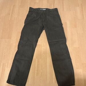 Carhartt Men's Dark Gray/Olive Cargo Pants